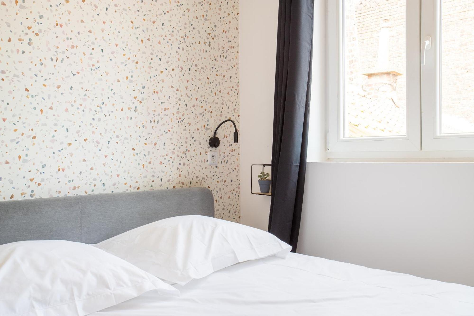 S&K Suite Grande Rue Roubaix - Chambre Spacieuse Et Sdb Privee - Netflix Et Cuisine Buitenkant foto