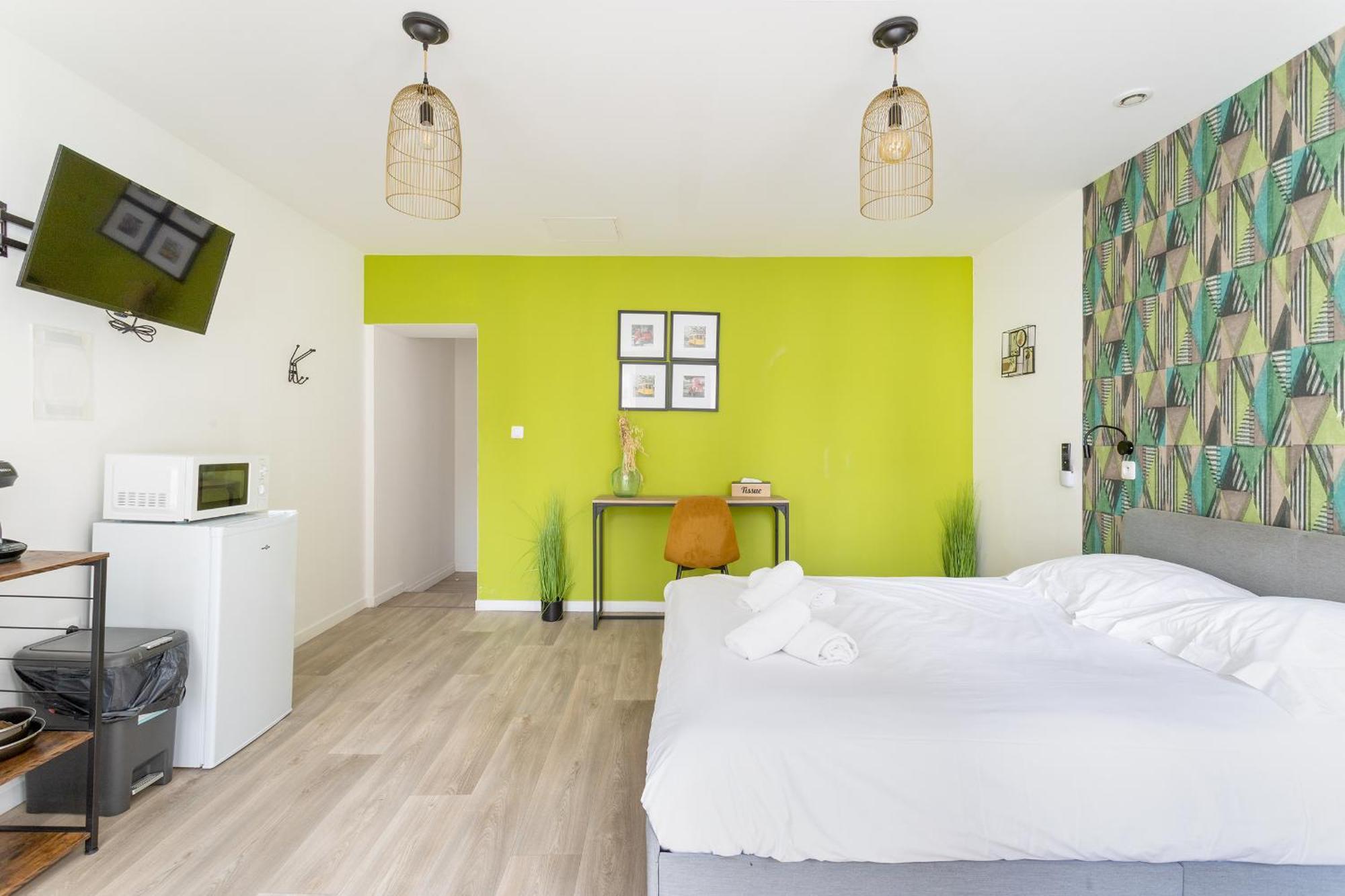 S&K Suite Grande Rue Roubaix - Chambre Spacieuse Et Sdb Privee - Netflix Et Cuisine Buitenkant foto